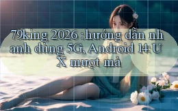 79king 2026 hướng dẫn nhanh dùng 5G, Android 14 UX mượt mà