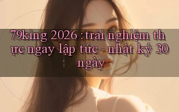 79king 2026 trải nghiệm thực ngay lập tức   nhật ký 30 ngày