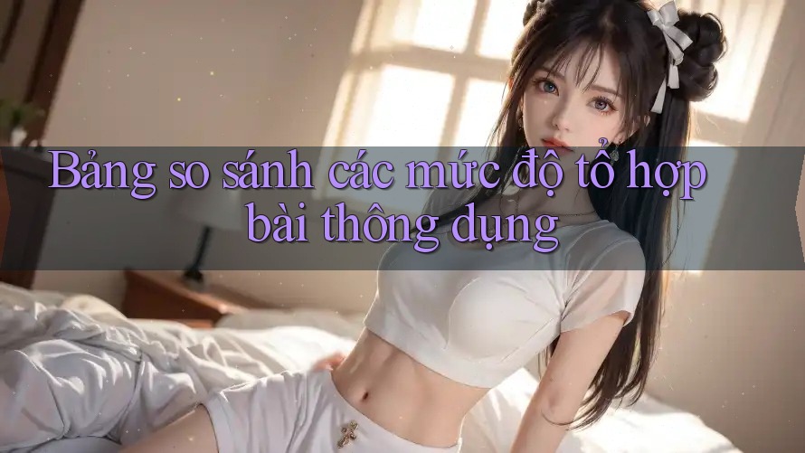 Bảng so sánh các mức độ tổ hợp bài thông dụng Bảng so sánh các mức độ tổ hợp bài thông dụng