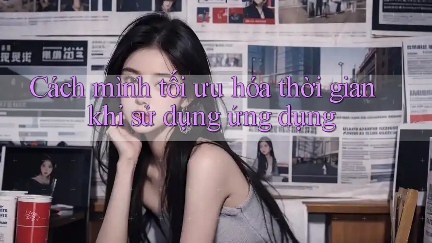 Cách mình tối ưu hóa thời gian khi sử dụng ứng dụng