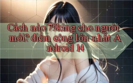 Cách nào 79king cho người mới điểm cộng lớn nhất Android 14