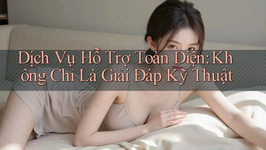 Dịch Vụ Hỗ Trợ Toàn Diện: Không Chỉ Là Giải Đáp Kỹ Thuật Dịch Vụ Hỗ Trợ Toàn Diện: Không Chỉ Là Giải Đáp Kỹ Thuật