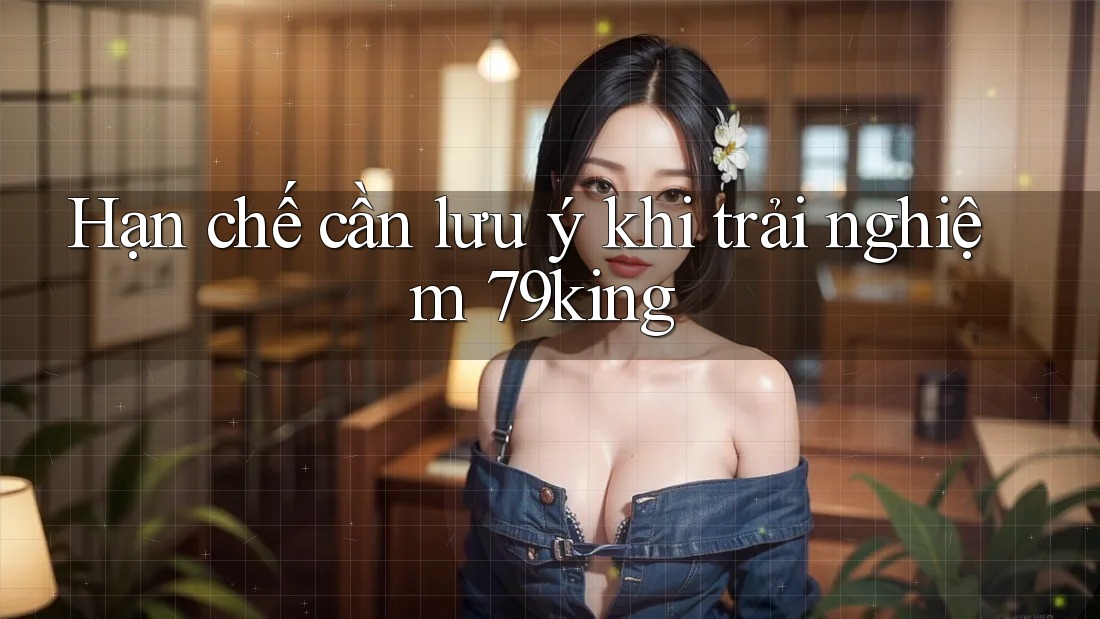Hạn chế cần lưu ý khi trải nghiệm 79king Hạn chế cần lưu ý khi trải nghiệm 79king