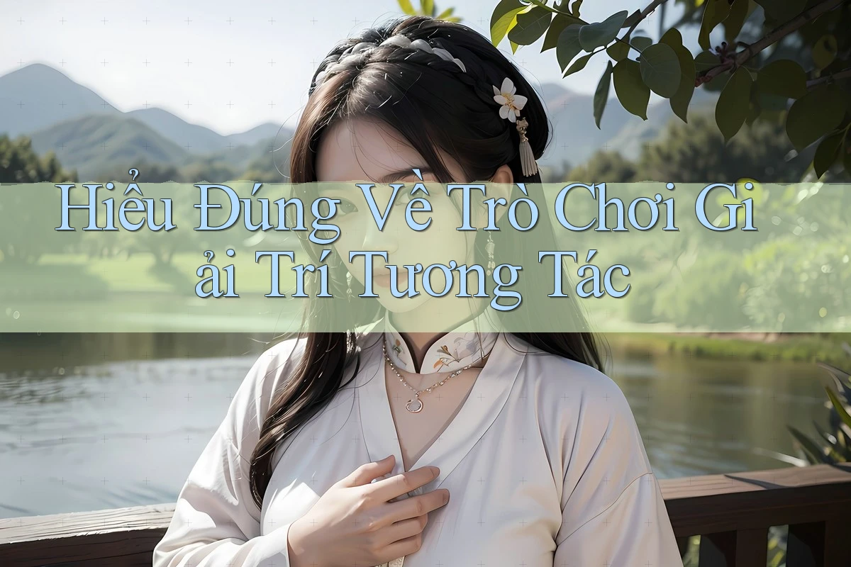 Hiểu Đúng Về Trò Chơi Giải Trí Tương Tác