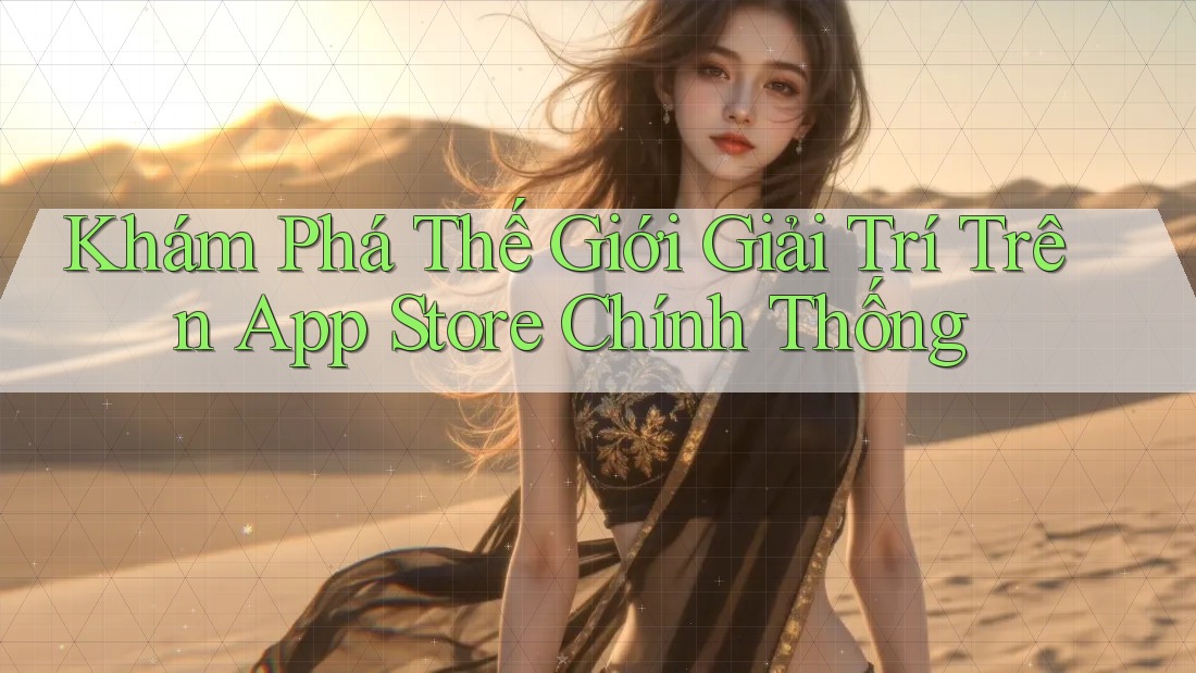 Khám Phá Thế Giới Giải Trí Trên App Store Chính Thống Khám Phá Thế Giới Giải Trí Trên App Store Chính Thống