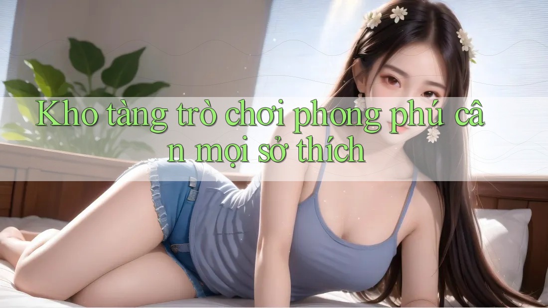 Kho tàng trò chơi phong phú cân mọi sở thích
