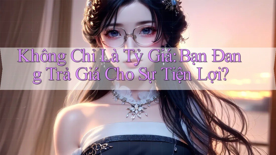 Không Chỉ Là Tỷ Giá: Bạn Đang Trả Giá Cho Sự Tiện Lợi?