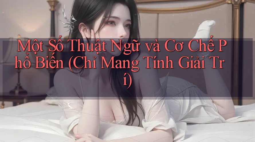 Một Số Thuật Ngữ và Cơ Chế Phổ Biến (Chỉ Mang Tính Giải Trí) Một Số Thuật Ngữ và Cơ Chế Phổ Biến (Chỉ Mang Tính Giải Trí)