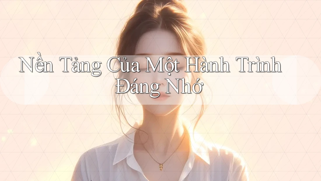 Nền Tảng Của Một Hành Trình Đáng Nhớ Nền Tảng Của Một Hành Trình Đáng Nhớ