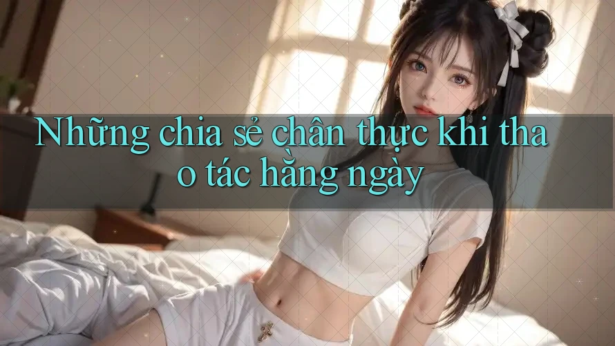 Những chia sẻ chân thực khi thao tác hằng ngày Những chia sẻ chân thực khi thao tác hằng ngày