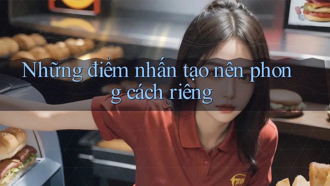 Những điểm nhấn tạo nên phong cách riêng Những điểm nhấn tạo nên phong cách riêng