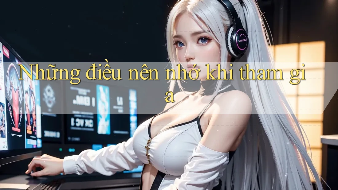 Những điều nên nhớ khi tham gia Những điều nên nhớ khi tham gia