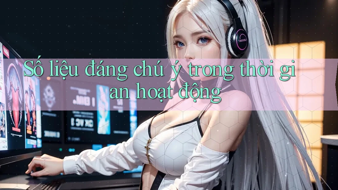 Số liệu đáng chú ý trong thời gian hoạt động Số liệu đáng chú ý trong thời gian hoạt động