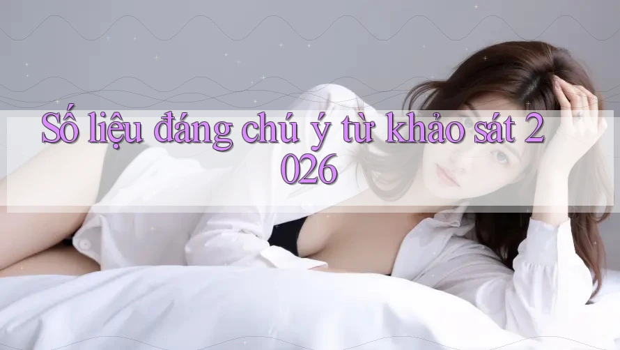 Số liệu đáng chú ý từ khảo sát 2026