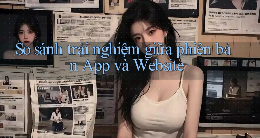 So sánh trải nghiệm giữa phiên bản App và Website So sánh trải nghiệm giữa phiên bản App và Website