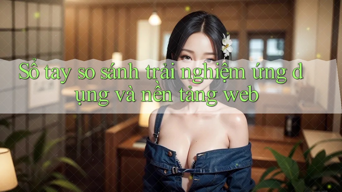 Sổ tay so sánh trải nghiệm ứng dụng và nền tảng web Sổ tay so sánh trải nghiệm ứng dụng và nền tảng web