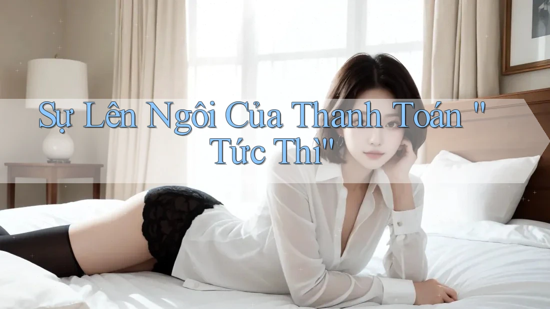 Sự Lên Ngôi Của Thanh Toán Tức Thì Sự Lên Ngôi Của Thanh Toán Tức Thì