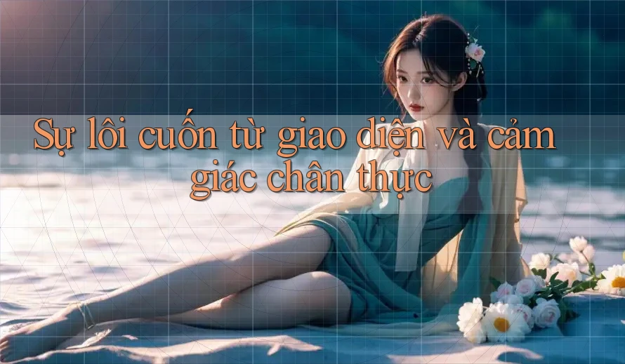 Sự lôi cuốn từ giao diện và cảm giác chân thực Sự lôi cuốn từ giao diện và cảm giác chân thực