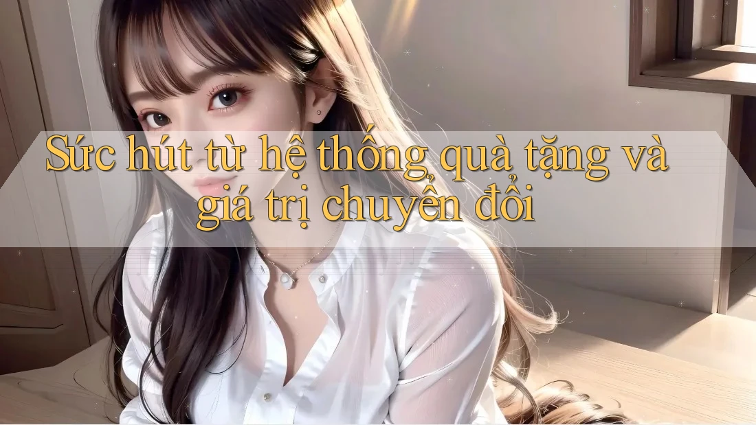 Sức hút từ hệ thống quà tặng và giá trị chuyển đổi Sức hút từ hệ thống quà tặng và giá trị chuyển đổi