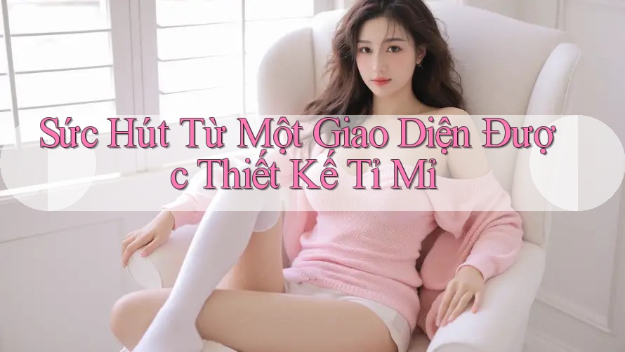 Sức Hút Từ Một Giao Diện Được Thiết Kế Tỉ Mỉ Sức Hút Từ Một Giao Diện Được Thiết Kế Tỉ Mỉ
