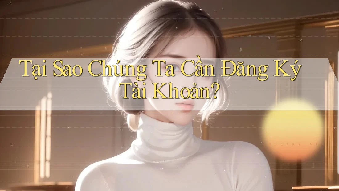 Tại Sao Chúng Ta Cần Đăng Ký Tài Khoản? Tại Sao Chúng Ta Cần Đăng Ký Tài Khoản?