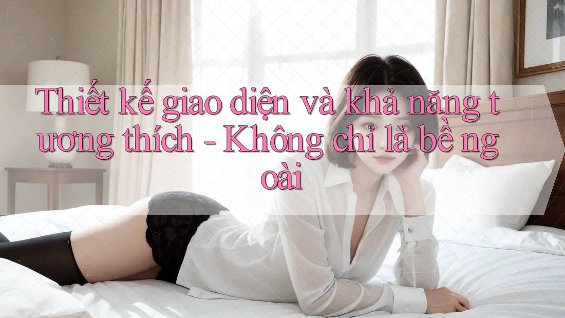 Thiết kế giao diện và khả năng tương thích - Không chỉ là bề ngoài Thiết kế giao diện và khả năng tương thích - Không chỉ là bề ngoài