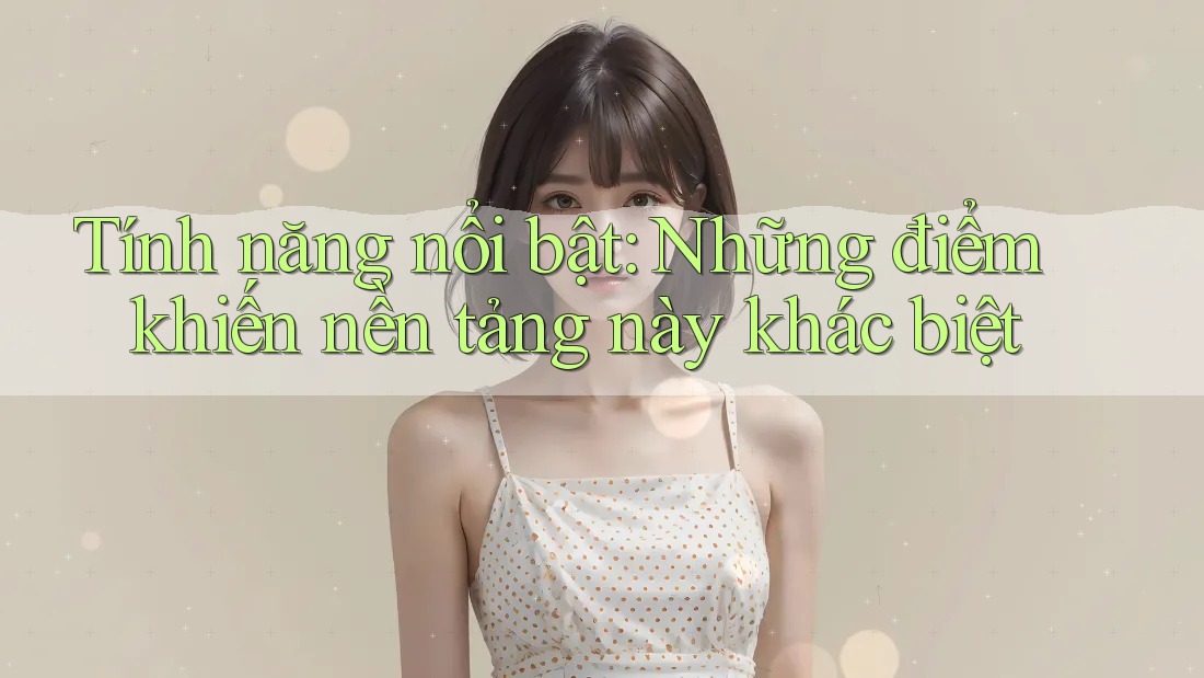 Tính năng nổi bật: Những điểm khiến nền tảng này khác biệt Tính năng nổi bật: Những điểm khiến nền tảng này khác biệt