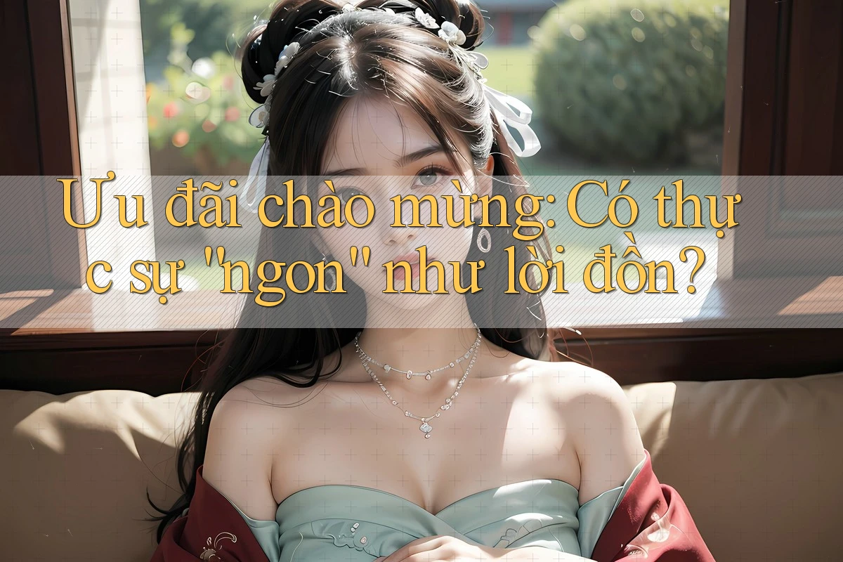 Ưu đãi chào mừng - Có thực sự “ngon” như lời đồn? Ưu đãi chào mừng - Có thực sự “ngon” như lời đồn?